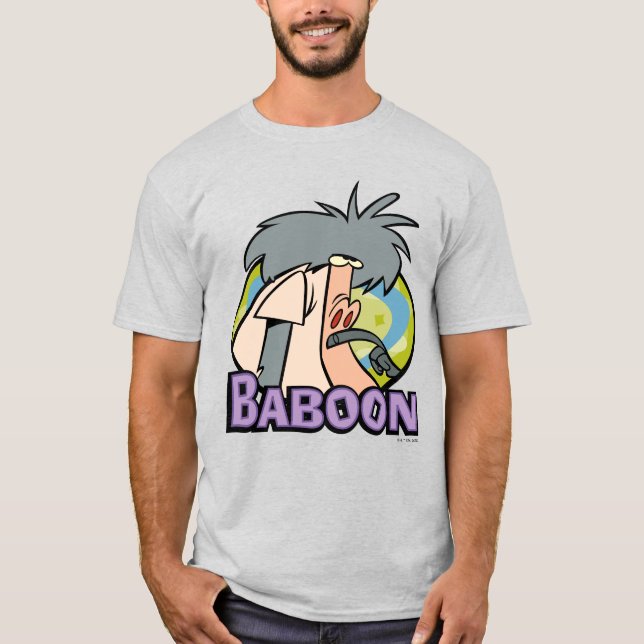 I.R. Baboon Character Badge T Shirt (Framsida)