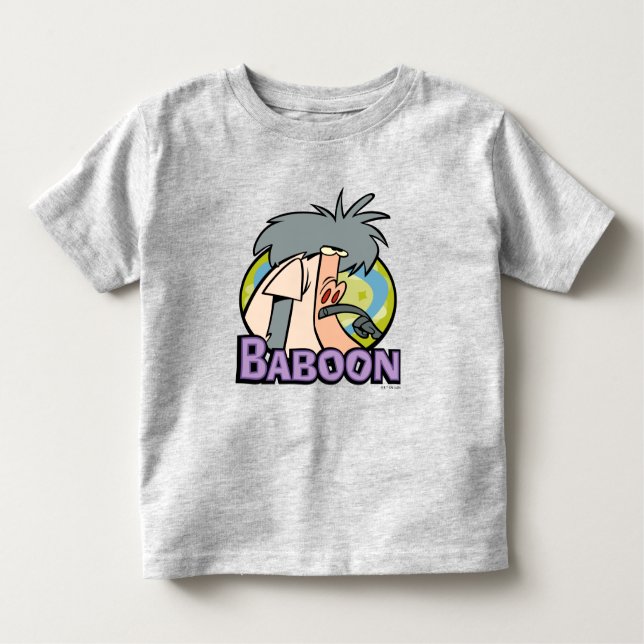 I.R. Baboon Character Badge T Shirt (Framsida)