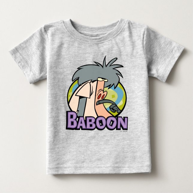 I.R. Baboon Character Badge T Shirt (Framsida)