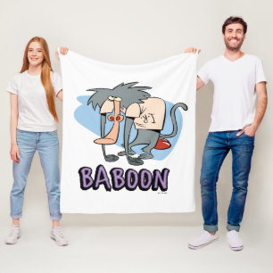 I.R. Baboon Character Graphic Fleecefilt