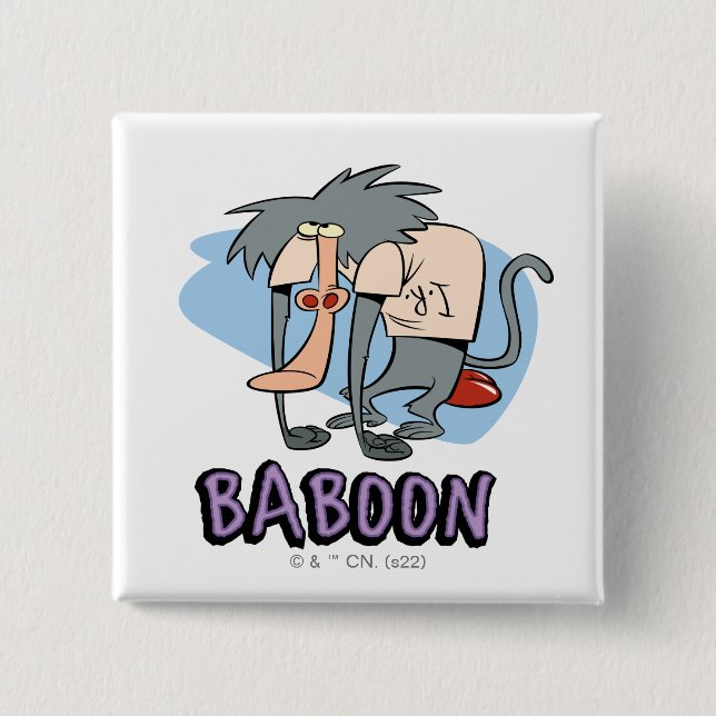 I.R. Baboon Character Graphic Knapp (Framsida)
