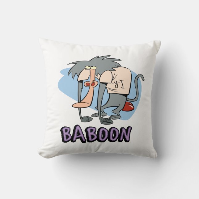 I.R. Baboon Character Graphic Kudde (Framsida)