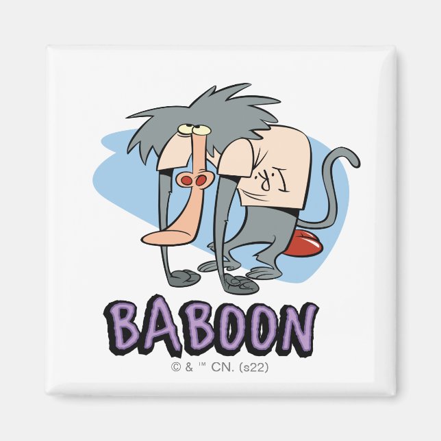 I.R. Baboon Character Graphic Magnet (Framsidan)