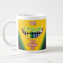 "I R GRUNT" Anpassade 20oz Jumbo Mugg
