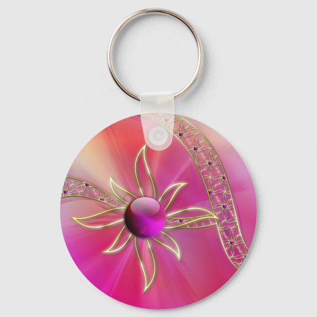 I Radiant Splendor Keychain Nyckelring (Framsida)