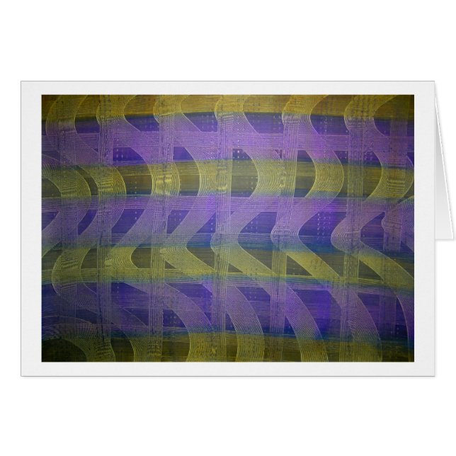 I räffla hälsningskort (Framsidan Horizontal)