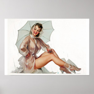 I Rain Pin Up Poster