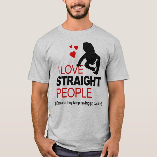 I Rakare Kärlek T Shirt (Framsida)