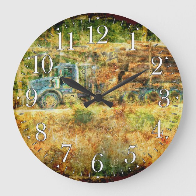 I rätt tid tar tid på leveransen som loggar stor klocka (Framsida)