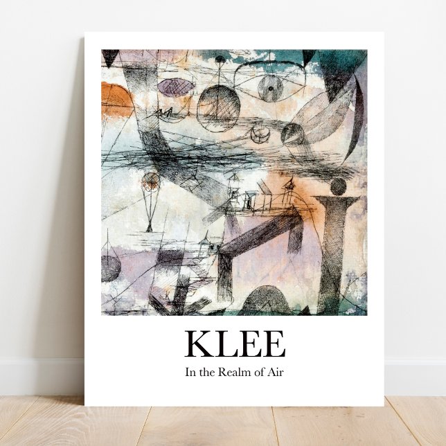I Realm Luft 2 av Paul Klee Poster (Klee's whimsical "In the Realm of Air" on museum-quality poster!  Shop iconic surrealism!)