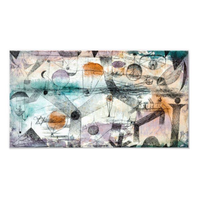 I Realm Luft | Paul Klee | Fototryck (Framsidan)