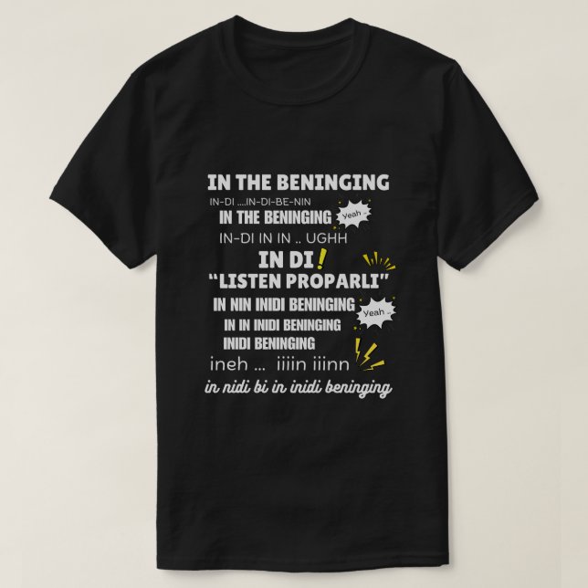 I referensnotan t shirt (Design framsida)