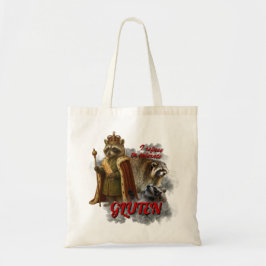 I Refuse To Tolerate Gluten funny meme bag Tygkasse