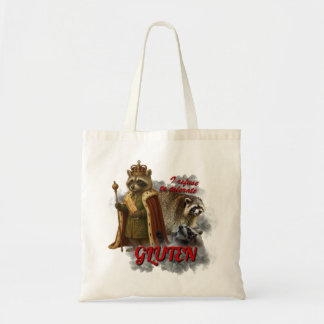 I Refuse To Tolerate Gluten funny meme bag Tygkasse