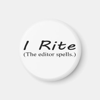 "I Rite" 1 1/4-tums runda magnet
