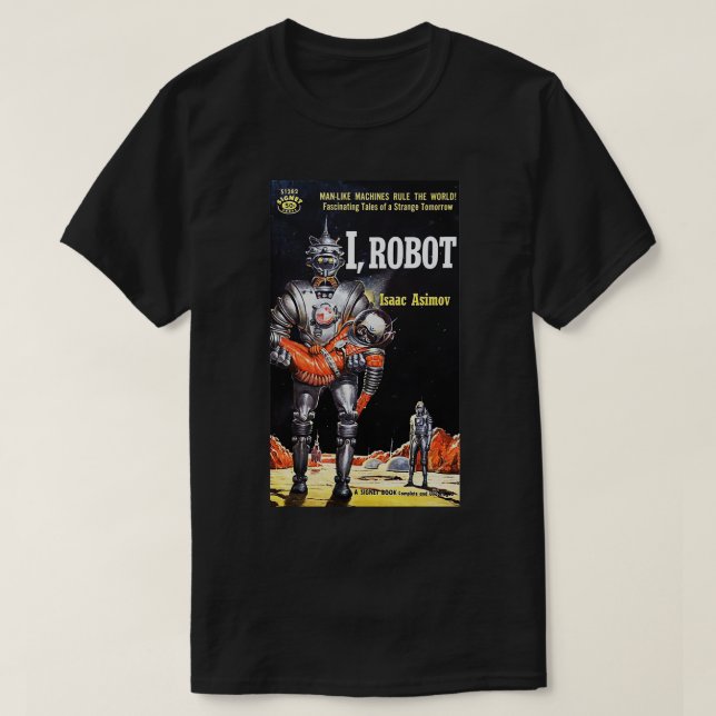 I ROBOT T SHIRT (Design framsida)