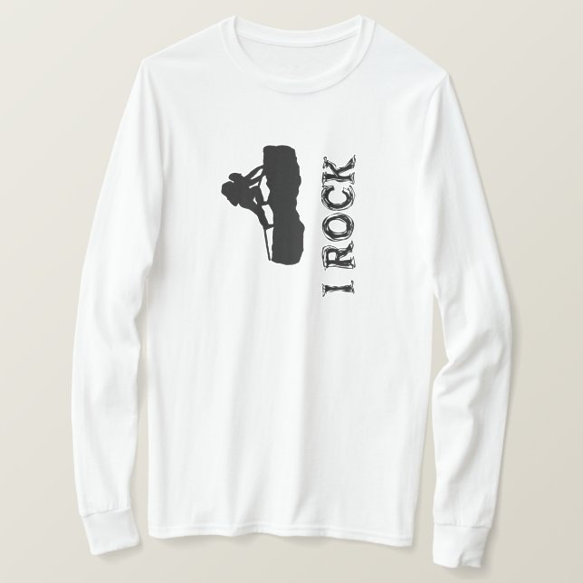 I Rock Unisex T-shirt (Design framsida)