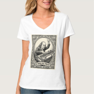 I Rock Vi Litar 100 Stenar Franklin Keyboardspecia T Shirt