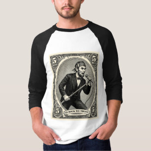 I Rock Vi Litar 5 Klippor Lincoln Sångare T Shirt