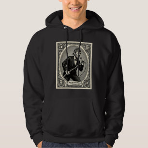 I Rock Vi Trust 5 Klippor Lincoln Sångare Hoodie