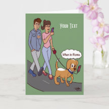 I Rom-kort för mappad hälsning