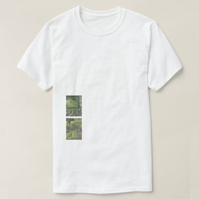 I rörelse— Hem Print T-Shirt (Design framsida)