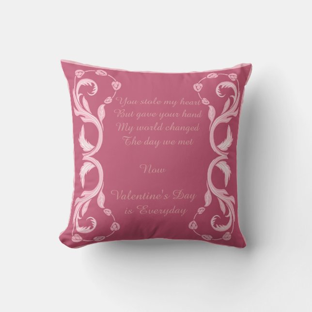 I Rosa Reversible Kudde (Framsida)