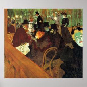 I Rouge by Toulouse-Lautrec Poster