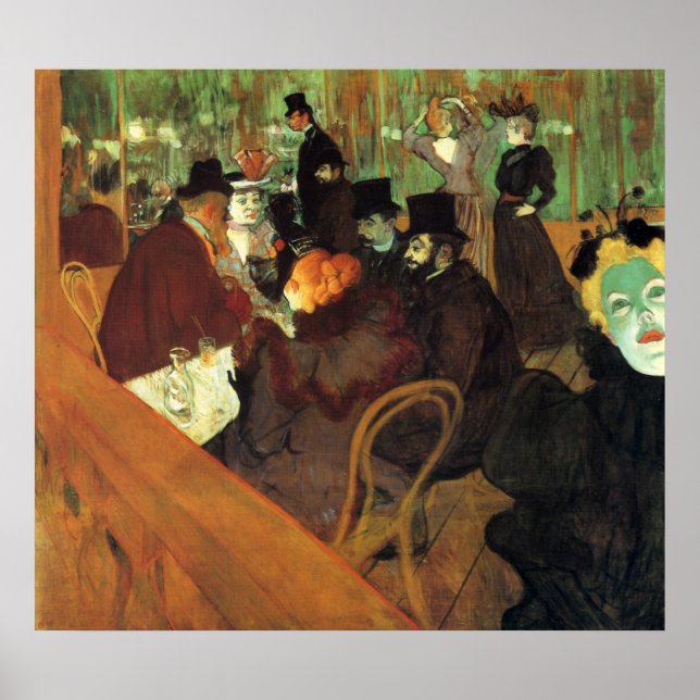I Rouge by Toulouse-Lautrec Poster (Framsidan)
