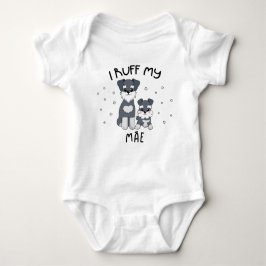 I Ruff My Mãe - Cute Puppy Hund T Shirt