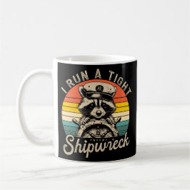 I run a tight shipwreck kaffemugg