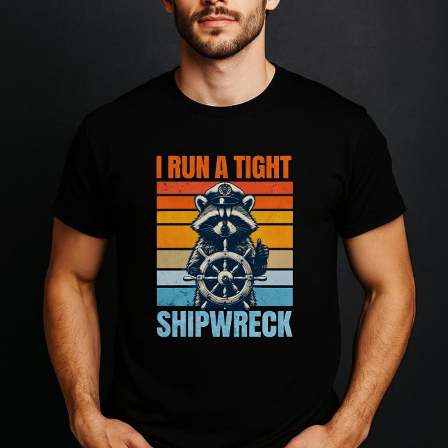 i-run-a-tight-shipwreck t shirt (Skapare uppladdad)