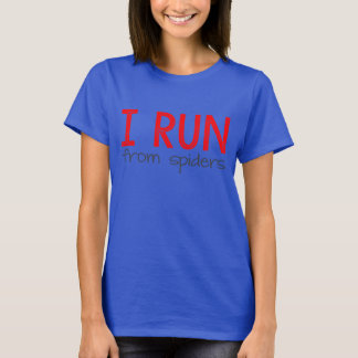 I Run (from spiders) Muscle Tank T Shirt