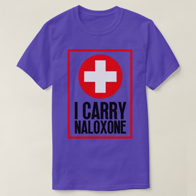 I ry Naloxone 14 T Shirt (Design framsida)