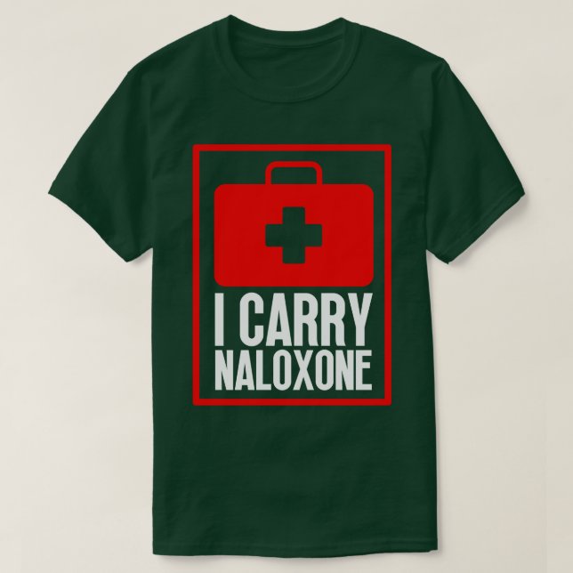 I ry Naloxone 16 T Shirt (Design framsida)