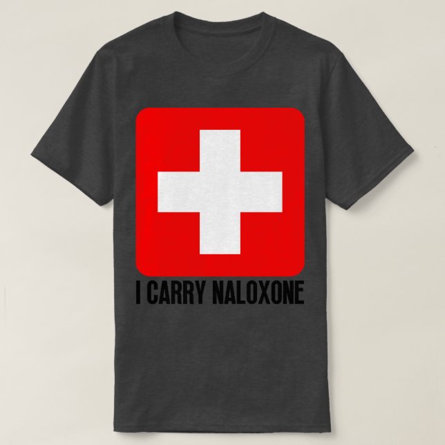 I ry Naloxone 18 T Shirt (Design framsida)