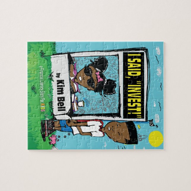 "I Said Invest" Puzzle Pussel (Horisontell)