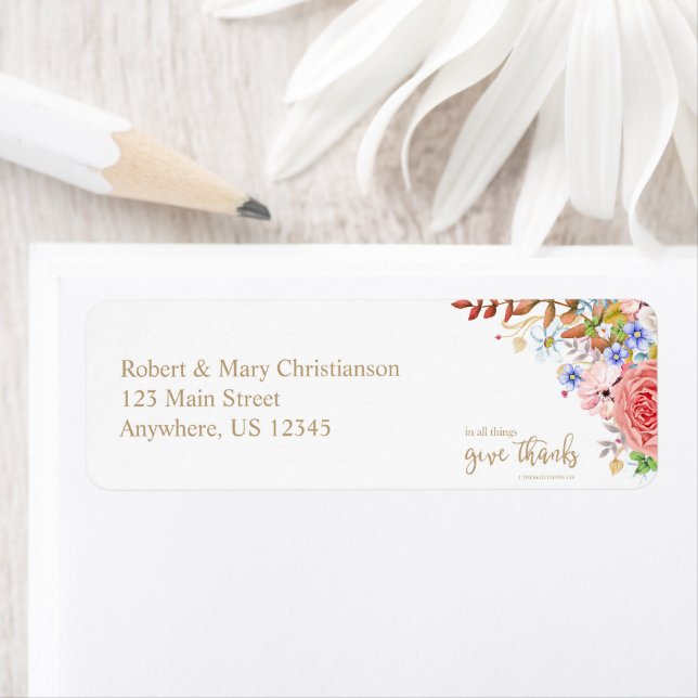 I Sak Ge tack - 1:5:18 Returadress Etikett (Insitu)