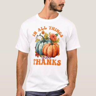 I Sak Ge tack - färgfull dockning T Shirt