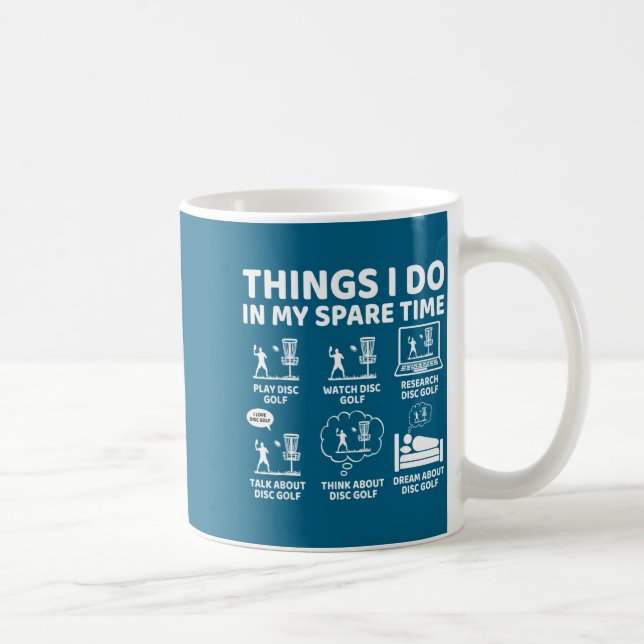 I Saker Spare Tid Disc Golf Kaffemugg (Höger)