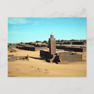 I Salah Oasis är de varmaste i Sahara, Algeriet Vykort