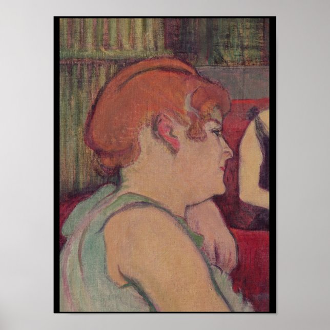 I Salon vid Rue des Moulins Poster (Framsidan)