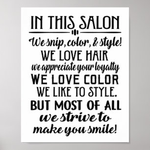 I salonet poster regler