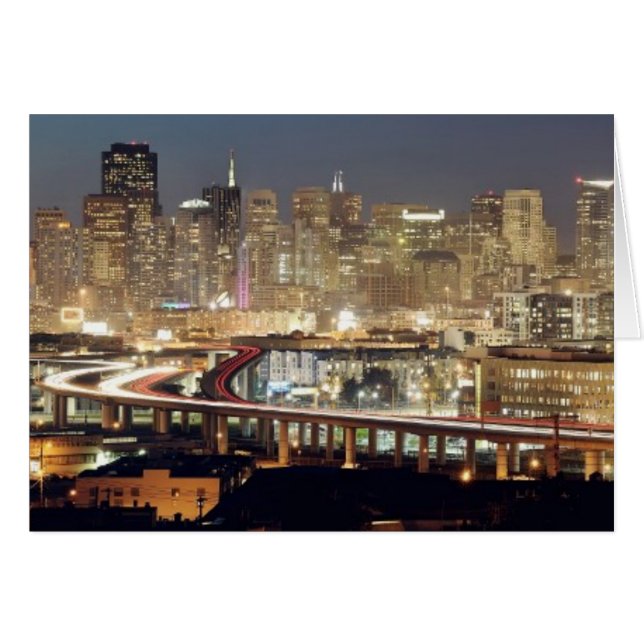 I San Francisco Hälsningskort (Framsidan Horizontal)