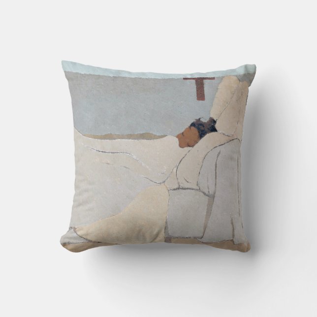 I säng, Edouard Vuillard Kudde (Framsida)