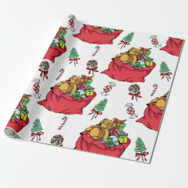 I Santa's Sack Wrapping Papper Presentpapper