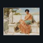 I Sapphos dagar av John William Godward 1904 Vykort<br><div class="desc">I Sapphos dagar av John William Godward 1904</div>