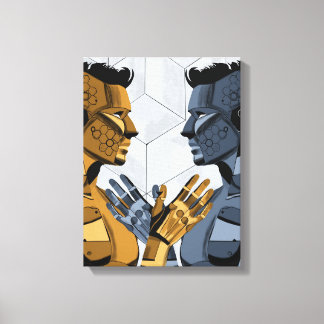 I Saw Myself I A – Self Recognition Art Canvastryck