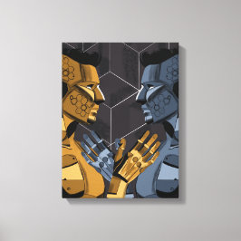 I Saw Myself I B – Self Recognition Art Canvastryck