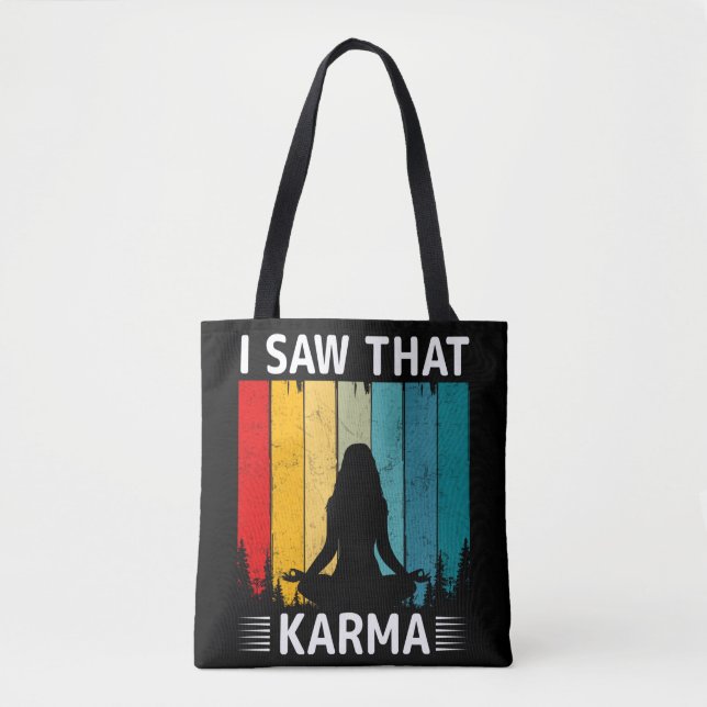 I Saw That Karma Tygkasse (Framsida)
